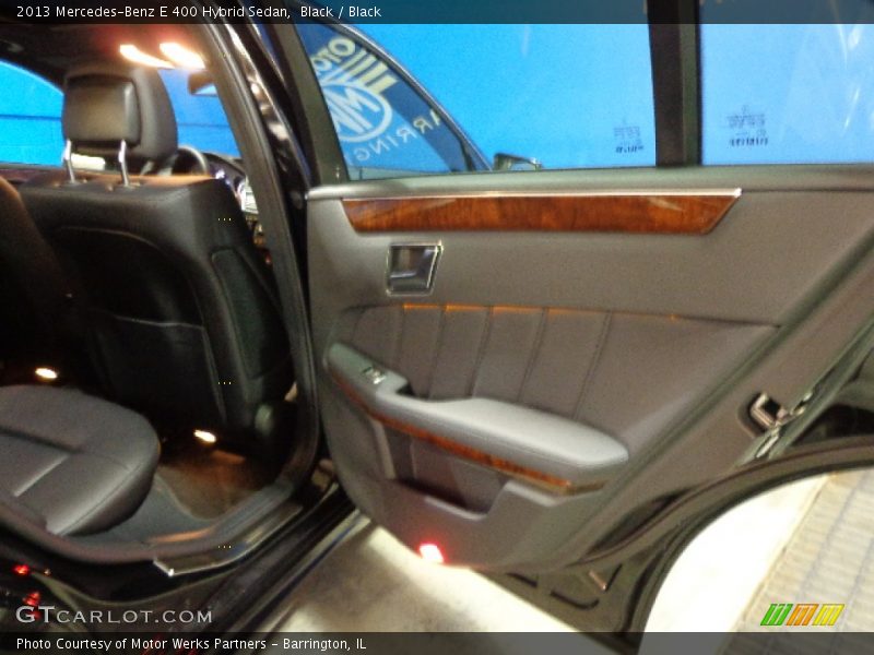 Black / Black 2013 Mercedes-Benz E 400 Hybrid Sedan
