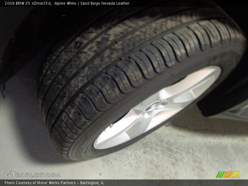 Alpine White / Sand Beige Nevada Leather 2009 BMW X5 xDrive35d
