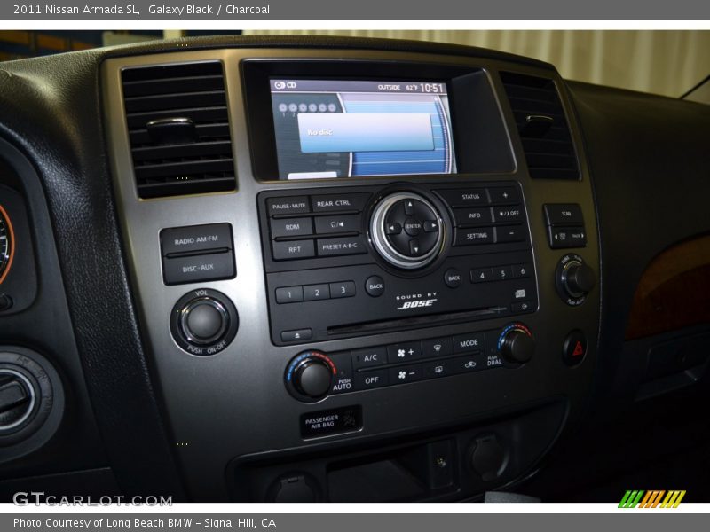 Galaxy Black / Charcoal 2011 Nissan Armada SL