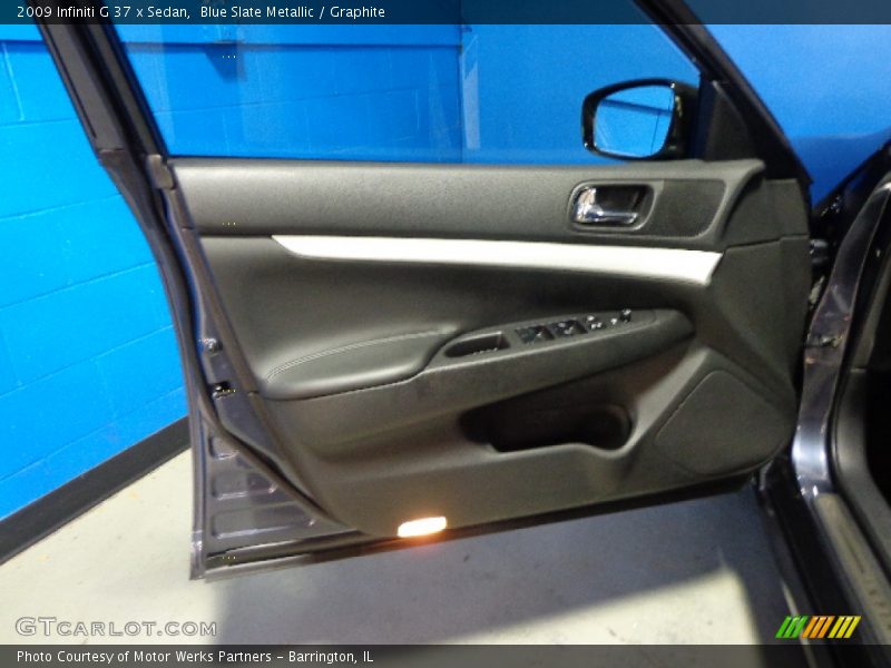 Blue Slate Metallic / Graphite 2009 Infiniti G 37 x Sedan
