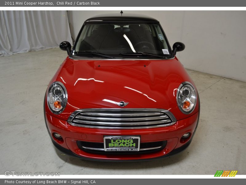 Chili Red / Carbon Black 2011 Mini Cooper Hardtop