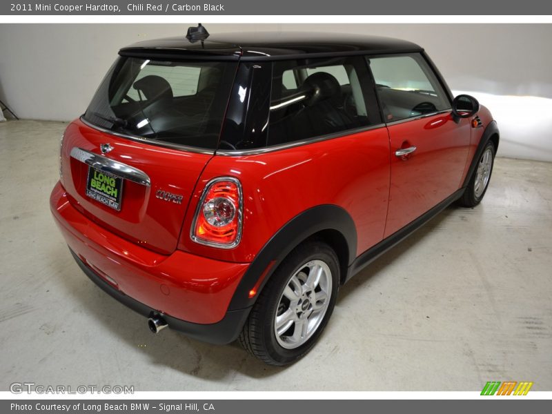 Chili Red / Carbon Black 2011 Mini Cooper Hardtop