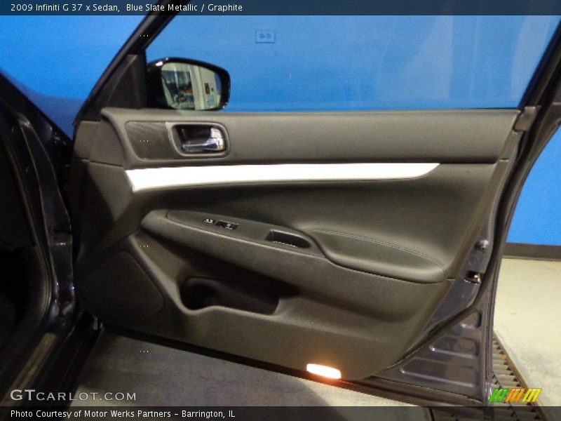 Blue Slate Metallic / Graphite 2009 Infiniti G 37 x Sedan