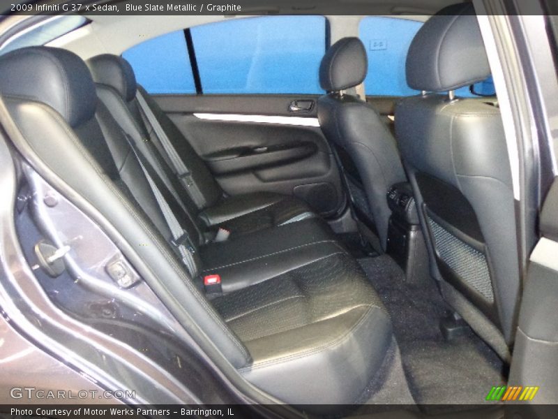 Blue Slate Metallic / Graphite 2009 Infiniti G 37 x Sedan