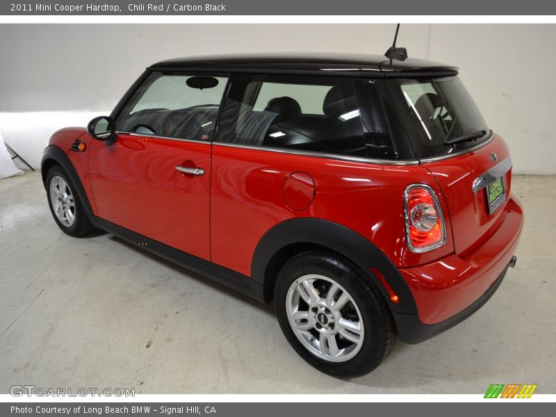 Chili Red / Carbon Black 2011 Mini Cooper Hardtop