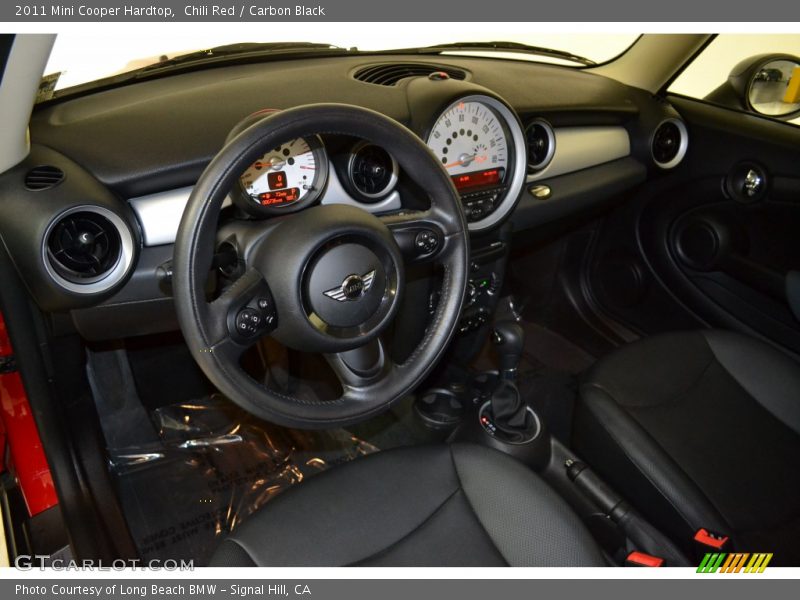 Chili Red / Carbon Black 2011 Mini Cooper Hardtop