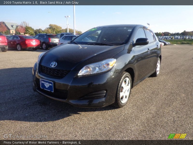 Black Sand Mica / Ash Gray 2009 Toyota Matrix 1.8