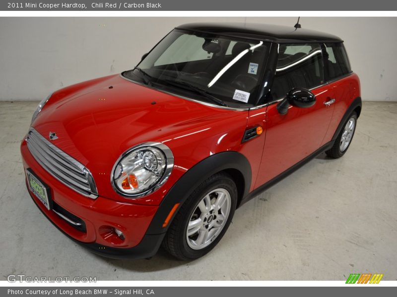 Chili Red / Carbon Black 2011 Mini Cooper Hardtop