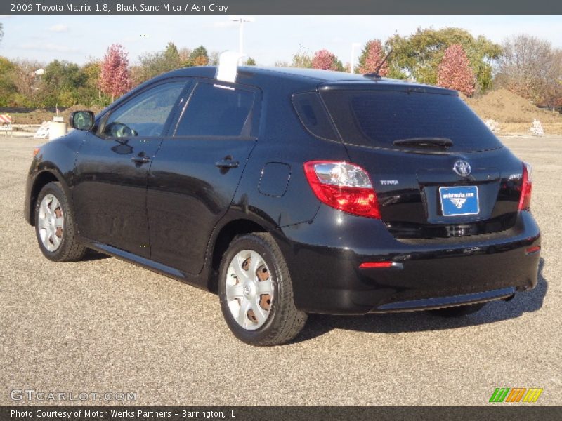 Black Sand Mica / Ash Gray 2009 Toyota Matrix 1.8
