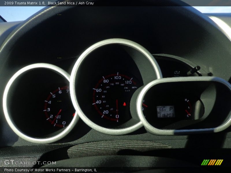 Black Sand Mica / Ash Gray 2009 Toyota Matrix 1.8