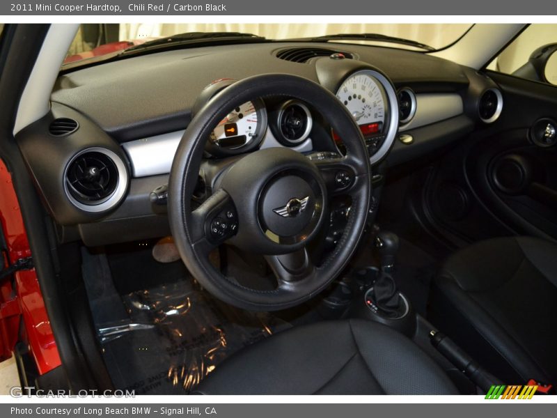 Chili Red / Carbon Black 2011 Mini Cooper Hardtop