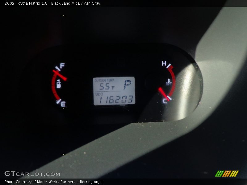 Black Sand Mica / Ash Gray 2009 Toyota Matrix 1.8