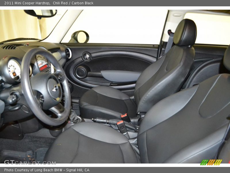 Chili Red / Carbon Black 2011 Mini Cooper Hardtop