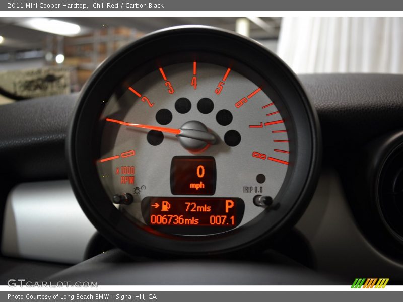 Chili Red / Carbon Black 2011 Mini Cooper Hardtop