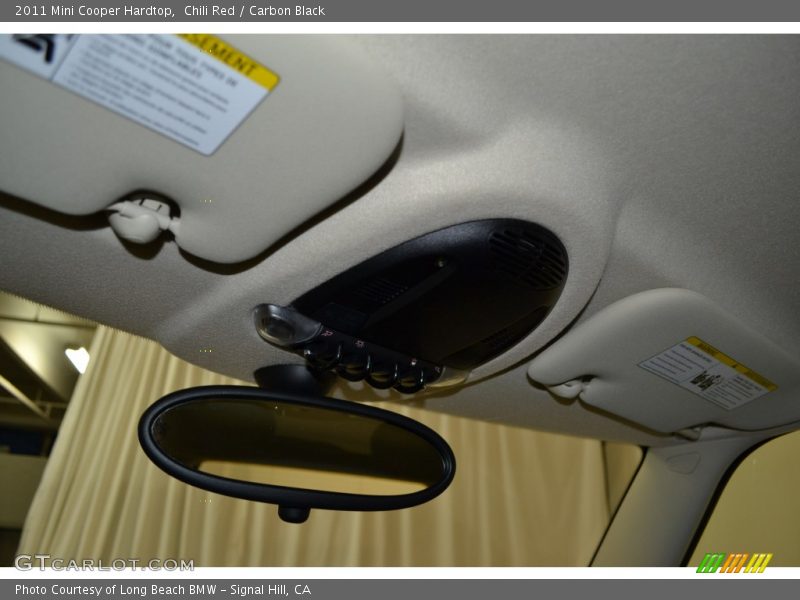 Chili Red / Carbon Black 2011 Mini Cooper Hardtop