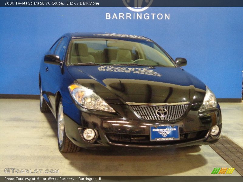 Black / Dark Stone 2006 Toyota Solara SE V6 Coupe