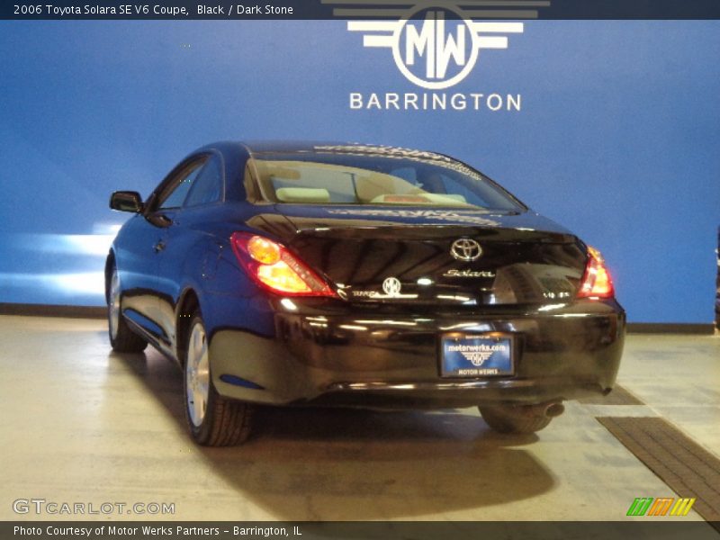Black / Dark Stone 2006 Toyota Solara SE V6 Coupe