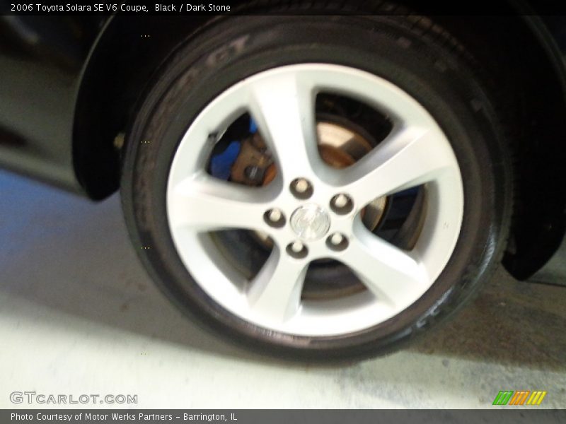 Black / Dark Stone 2006 Toyota Solara SE V6 Coupe