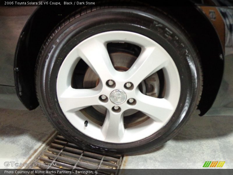 Black / Dark Stone 2006 Toyota Solara SE V6 Coupe