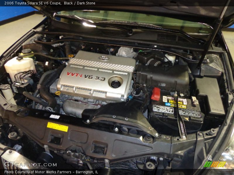 Black / Dark Stone 2006 Toyota Solara SE V6 Coupe