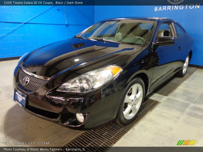 Black / Dark Stone 2006 Toyota Solara SE V6 Coupe