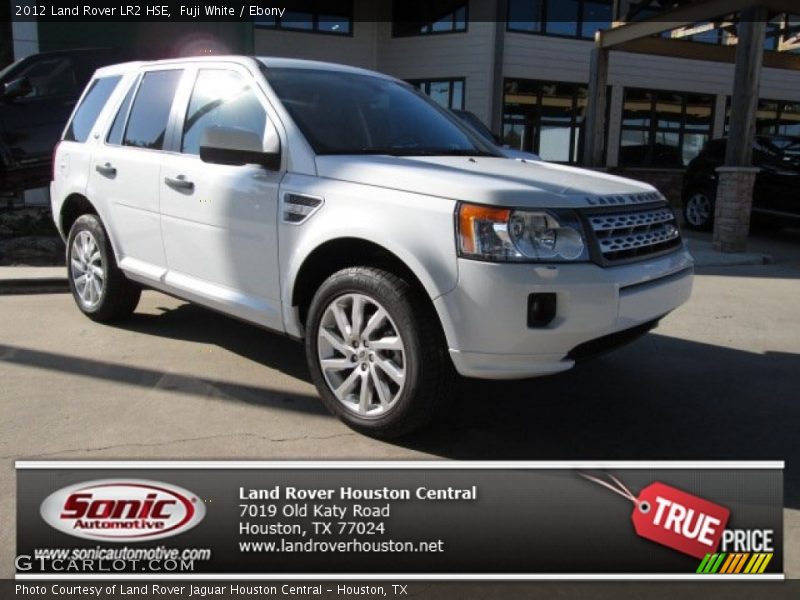 Fuji White / Ebony 2012 Land Rover LR2 HSE
