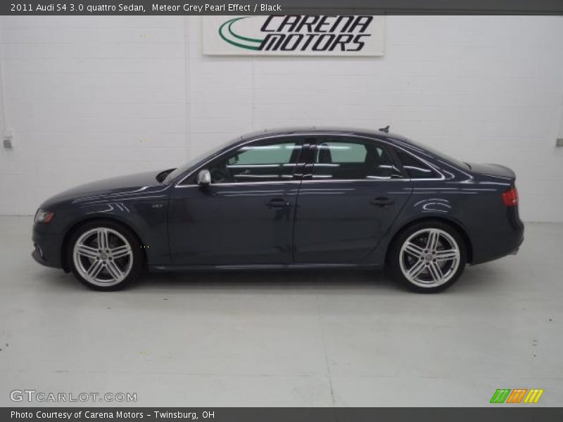 Meteor Grey Pearl Effect / Black 2011 Audi S4 3.0 quattro Sedan