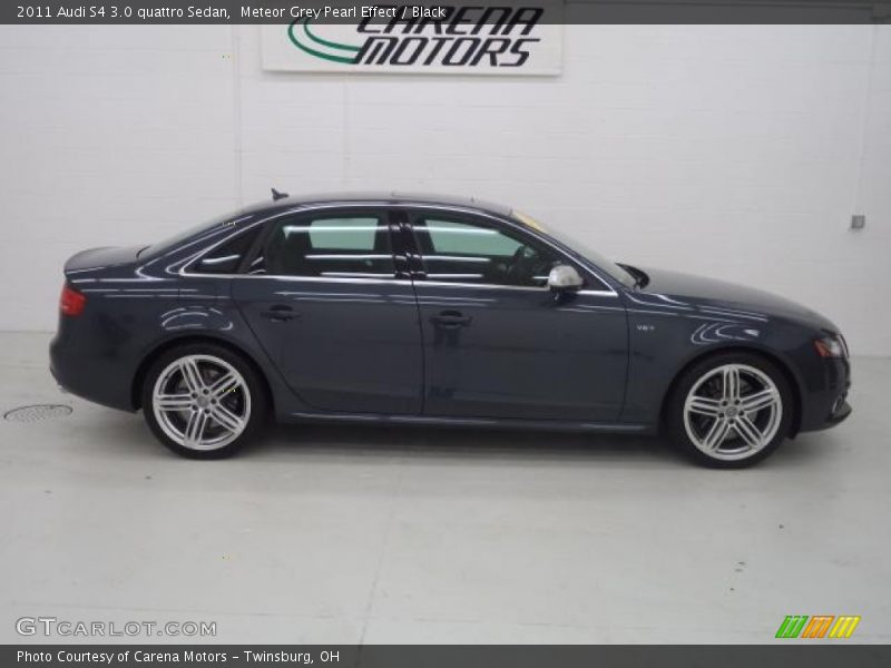 Meteor Grey Pearl Effect / Black 2011 Audi S4 3.0 quattro Sedan