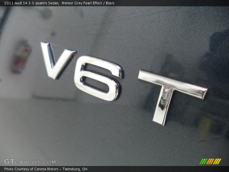 Meteor Grey Pearl Effect / Black 2011 Audi S4 3.0 quattro Sedan