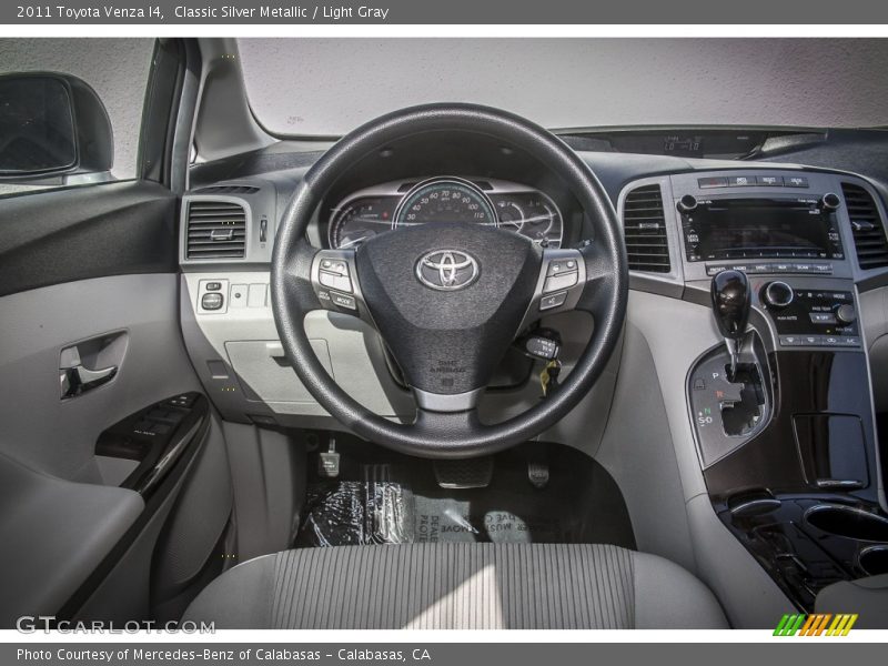 Classic Silver Metallic / Light Gray 2011 Toyota Venza I4