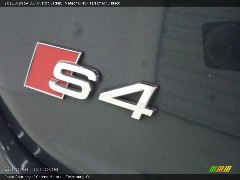 Meteor Grey Pearl Effect / Black 2011 Audi S4 3.0 quattro Sedan