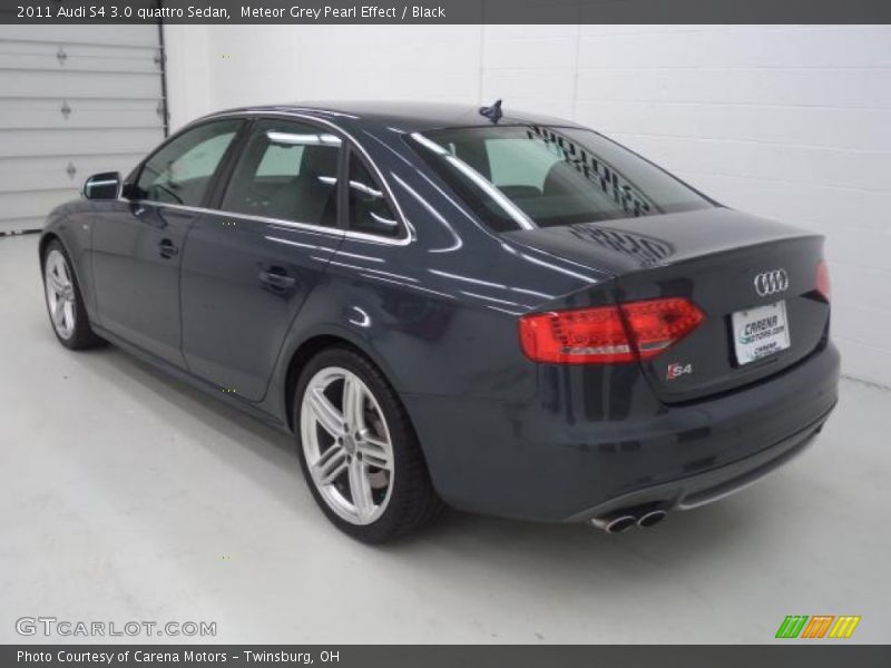 Meteor Grey Pearl Effect / Black 2011 Audi S4 3.0 quattro Sedan