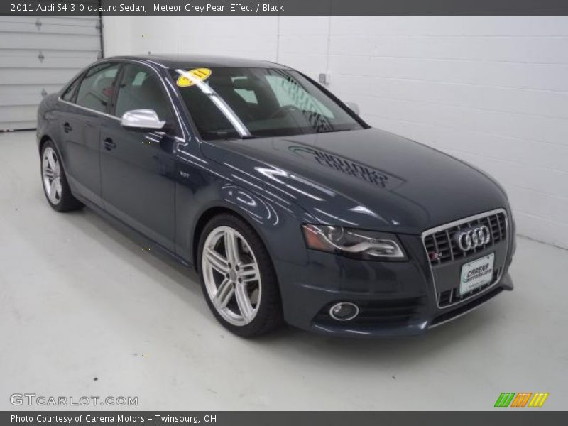 Meteor Grey Pearl Effect / Black 2011 Audi S4 3.0 quattro Sedan