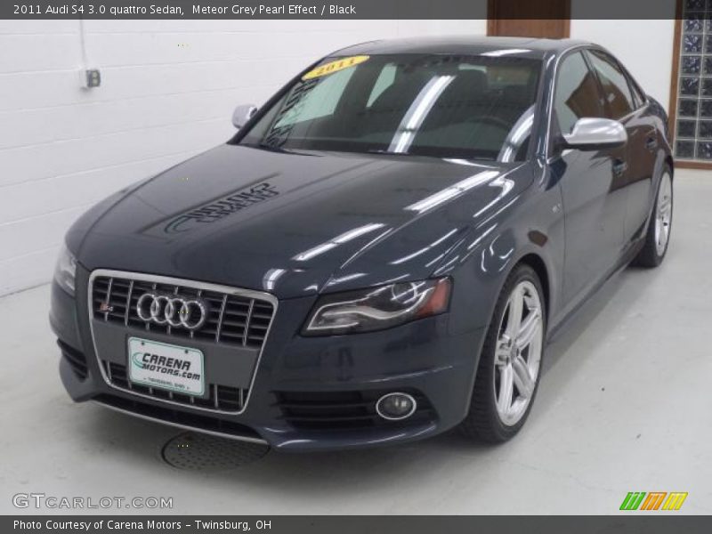 Meteor Grey Pearl Effect / Black 2011 Audi S4 3.0 quattro Sedan