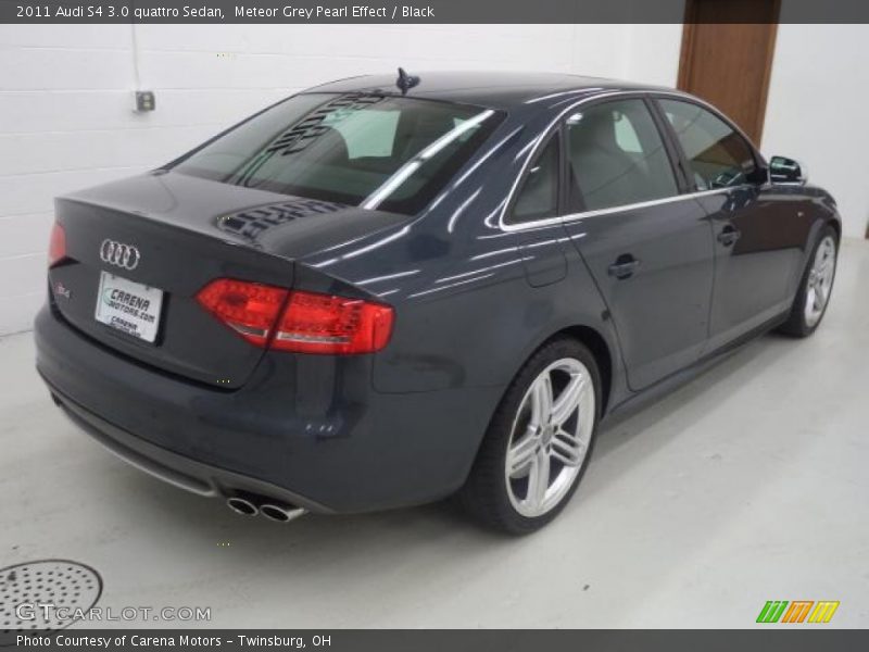 Meteor Grey Pearl Effect / Black 2011 Audi S4 3.0 quattro Sedan