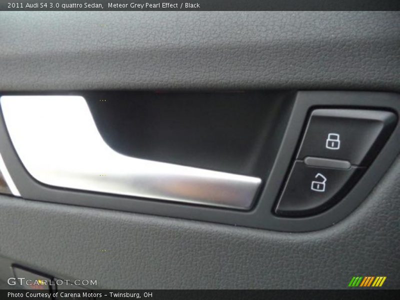 Meteor Grey Pearl Effect / Black 2011 Audi S4 3.0 quattro Sedan