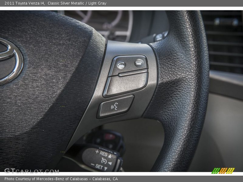 Classic Silver Metallic / Light Gray 2011 Toyota Venza I4