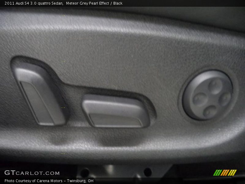 Meteor Grey Pearl Effect / Black 2011 Audi S4 3.0 quattro Sedan