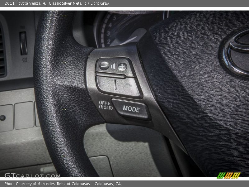 Classic Silver Metallic / Light Gray 2011 Toyota Venza I4