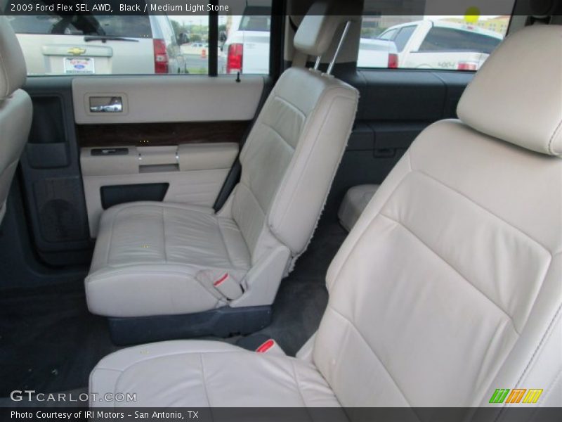Black / Medium Light Stone 2009 Ford Flex SEL AWD