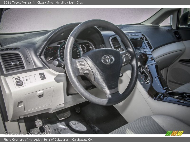 Classic Silver Metallic / Light Gray 2011 Toyota Venza I4