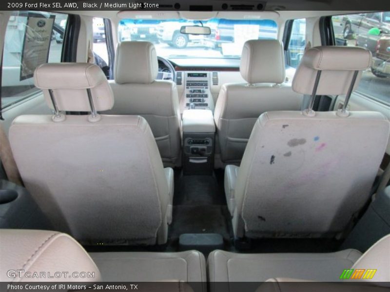 Black / Medium Light Stone 2009 Ford Flex SEL AWD