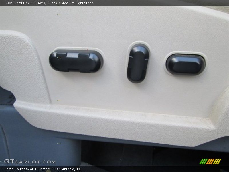 Black / Medium Light Stone 2009 Ford Flex SEL AWD