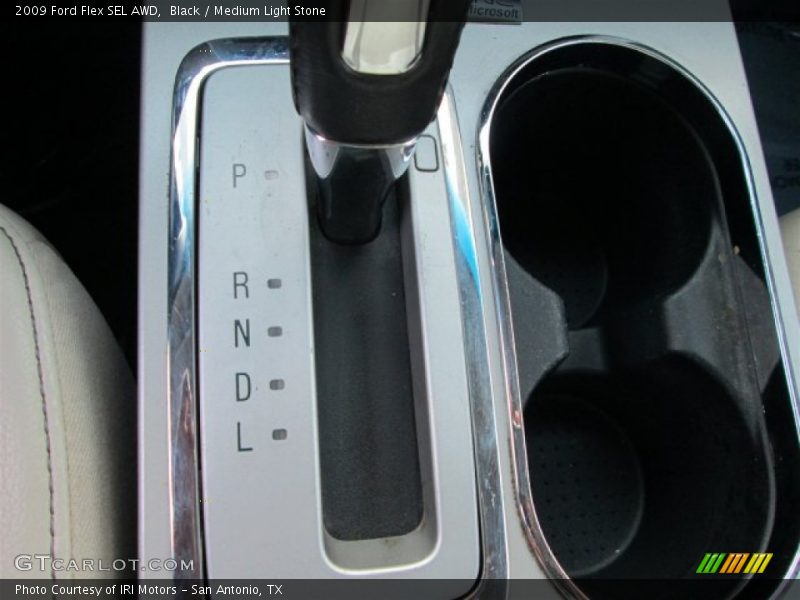 Black / Medium Light Stone 2009 Ford Flex SEL AWD