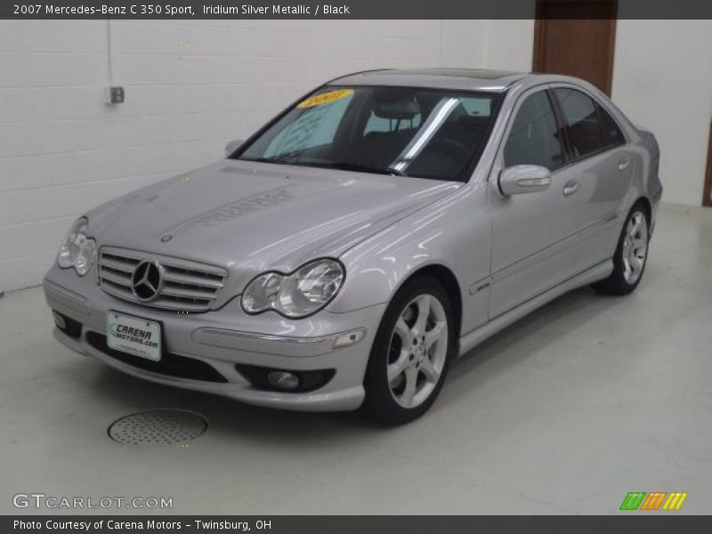 Iridium Silver Metallic / Black 2007 Mercedes-Benz C 350 Sport