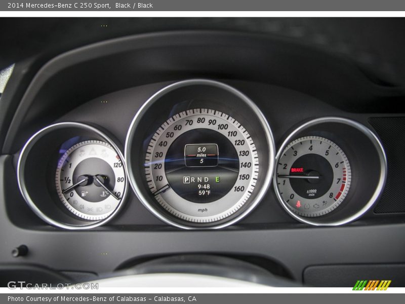 Black / Black 2014 Mercedes-Benz C 250 Sport