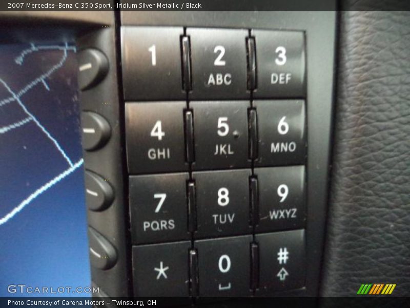 Controls of 2007 C 350 Sport