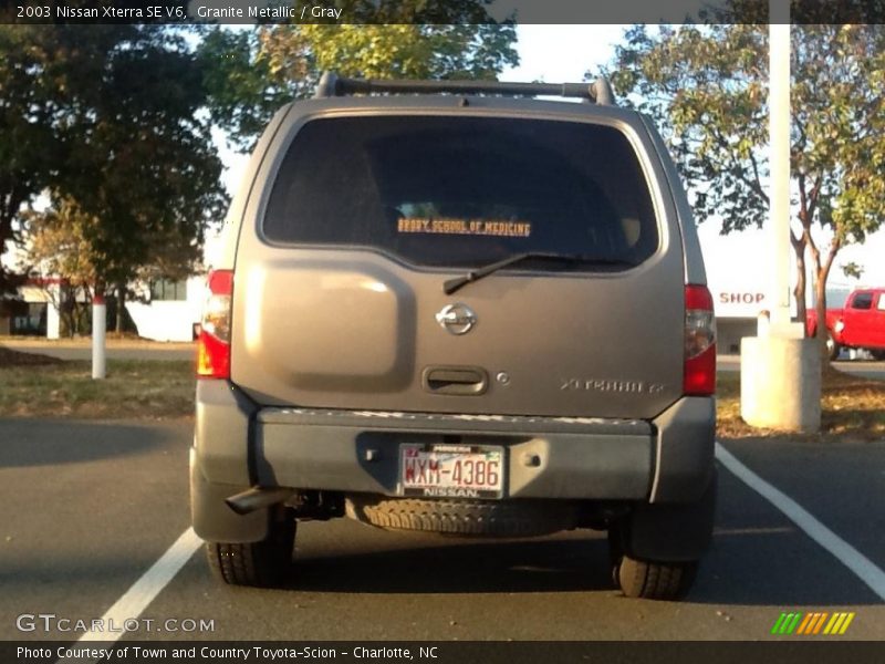 Granite Metallic / Gray 2003 Nissan Xterra SE V6