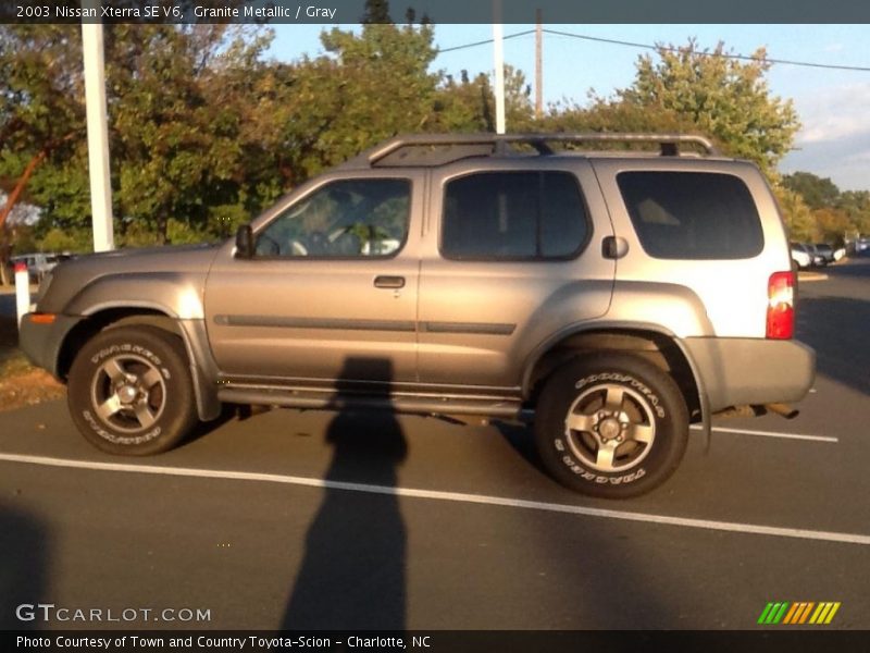 Granite Metallic / Gray 2003 Nissan Xterra SE V6