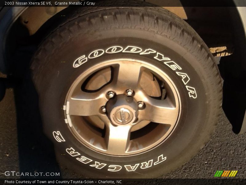 Granite Metallic / Gray 2003 Nissan Xterra SE V6